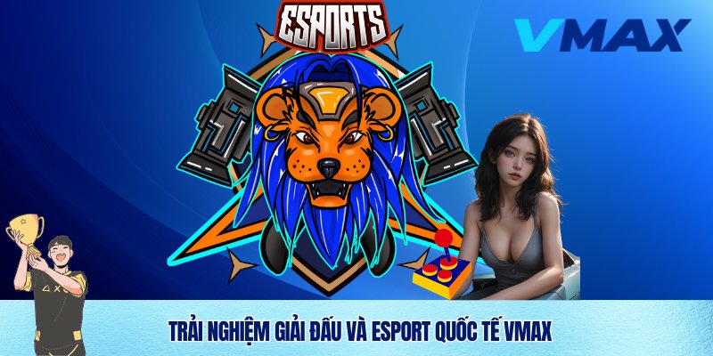 Trải nghiệm giải đấu đình đám esport Vmax quốc tế